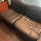 Butacas negras de polipiel